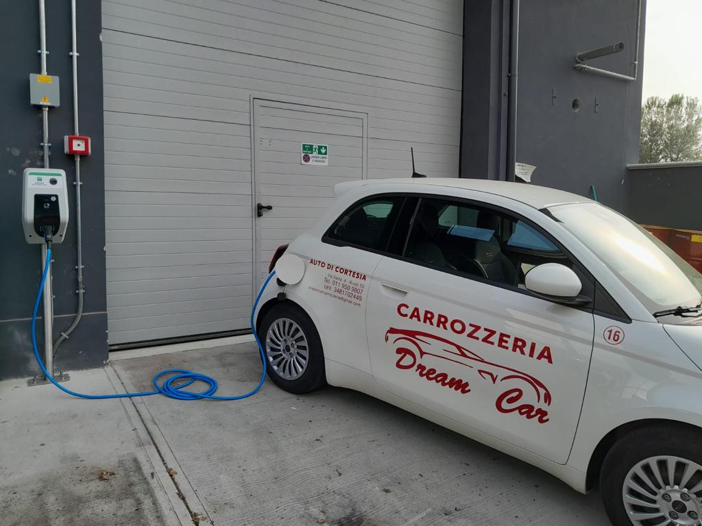 Colonnina di ricarica auto elettrica